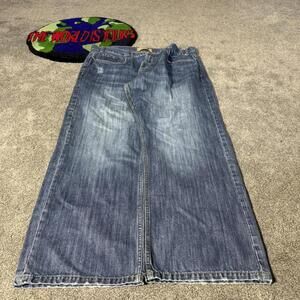 y2k 2000’s denim baggy acid washed jeans